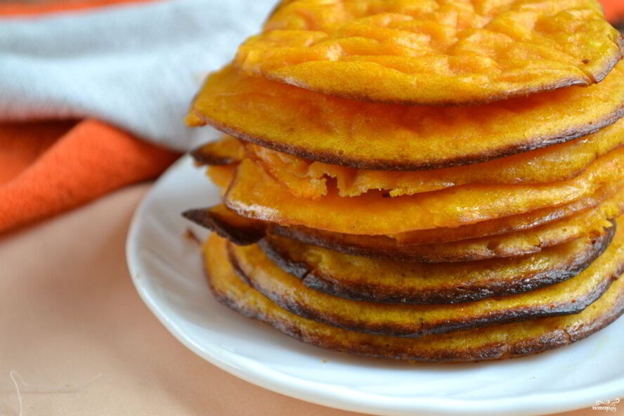 Рецепт оладий из тыквы в духовке