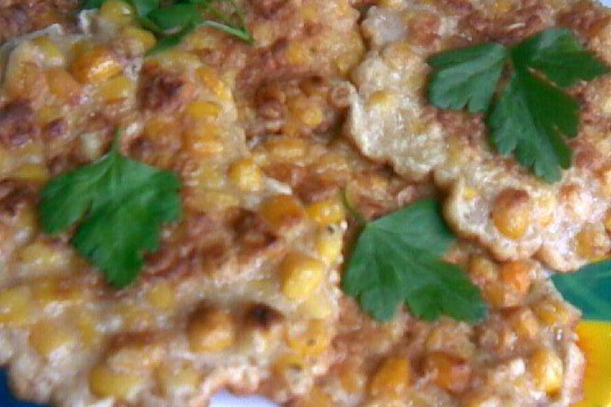 Рецепт оладий кукурузных