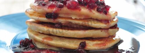 оладьи на кефире с корицей. Шаг 4