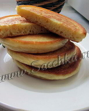 Оладьи на кефире