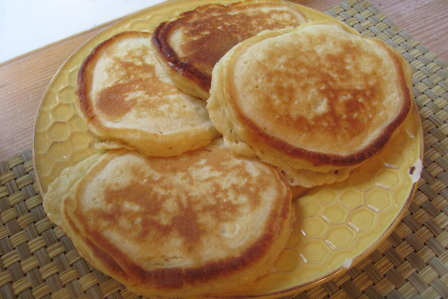 Рецепт оладий на пиве