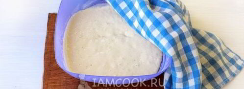 оладьи на воде с яйцами. Шаг 8