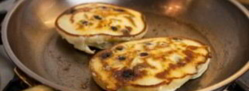 оладьи с черникой. Шаг 5