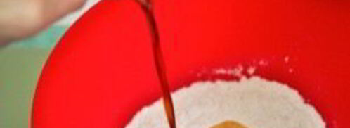 оладьи с изюмом. Шаг 5