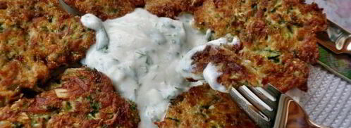 овощные оладьи с грибами, капустой и кабачками. Шаг 4