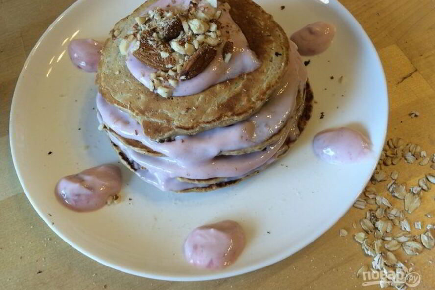 Рецепт овсяных оладий на ряженке