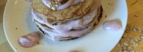 овсяные оладьи на ряженке. Шаг 7