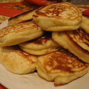 Оладьи на молоке