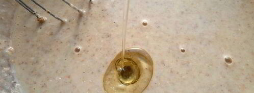 постные оладушки с финиками и бананами. Шаг 7