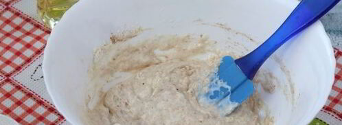 пышные оладьи на кефире без дрожжей. Шаг 5