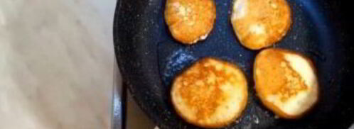 пышные оладьи на кефире. Шаг 3