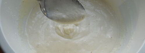 пышные оладьи на манной крупе. Шаг 3