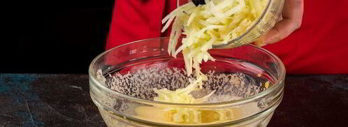 рисово-яблочные оладьи. Шаг 4