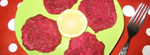 свекольные оладьи. Шаг 8