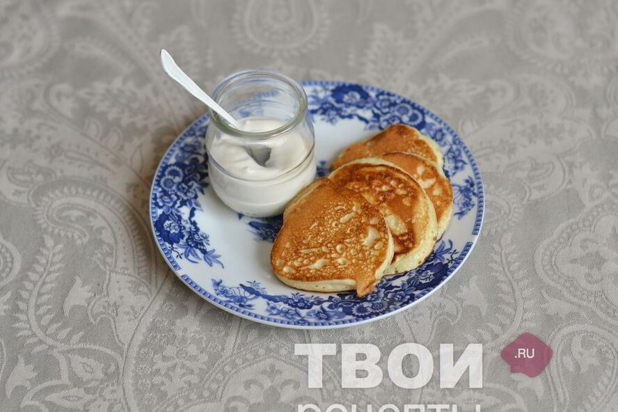 Рецепт творожно-ванильных оладьи