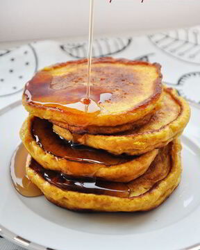 Тыквенные оладьи с пряностями