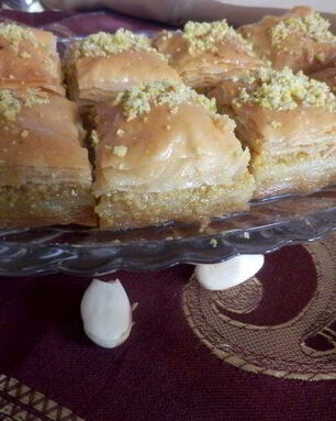 Пахлава с фисташками