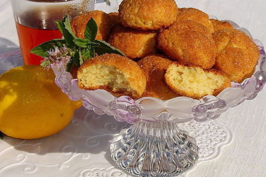 Рецепт быстрого печенья в корично-сахарной панировке