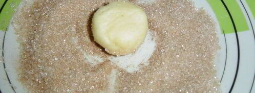 быстрое печенье в корично-сахарной панировке. Шаг 5