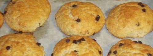 йогуртовое печенье с шоколадными каплями. Шаг 4