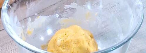 лимонное печенье солнышко с кукурузной мукой. Шаг 4