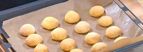 лимонное печенье солнышко с кукурузной мукой. Шаг 6