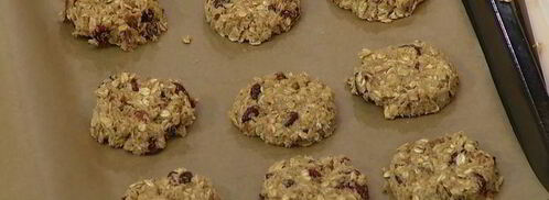 овсяное печенье с пеканом и клюквой. Шаг 9