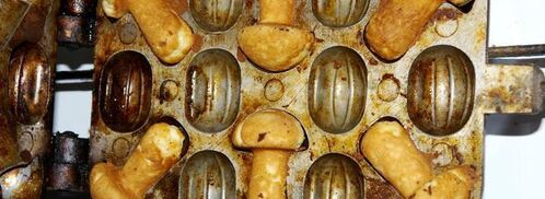 печенье грибочки и орешки со сгущенкой. Шаг 12