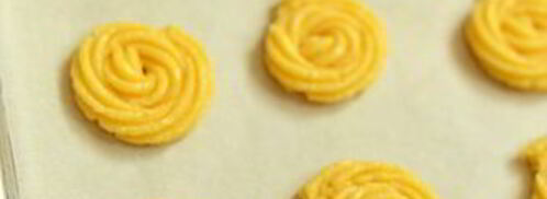 печенье из поленты с мятным ганашем. Шаг 4