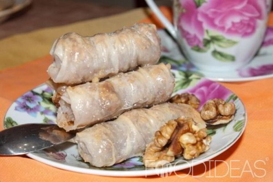 Рецепт печенья из рисовой бумаги