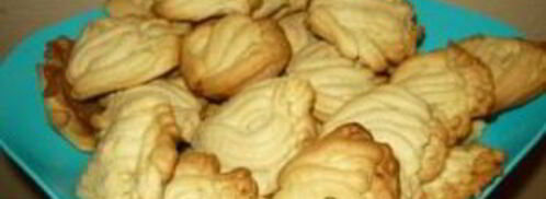 печенье хризантема через мясорубку. Шаг 7