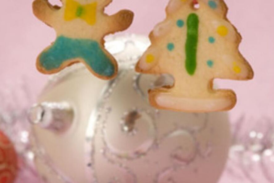 Рецепт печенья новогоднего мерцающие елки
