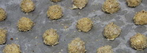 печенье ореховые пышки. Шаг 4