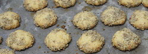 печенье ореховые пышки. Шаг 5