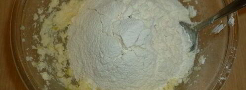 печенье с орехами и вялеными ягодами. Шаг 3