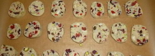 печенье с орехами и вялеными ягодами. Шаг 6