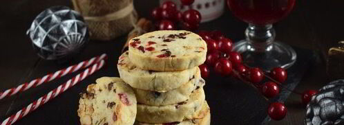 печенье с орехами и вялеными ягодами. Шаг 7