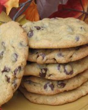 Печенье с шоколадом