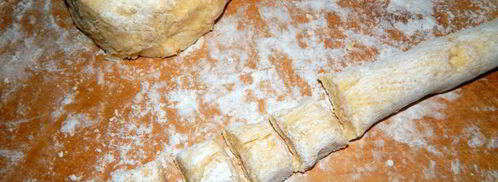 печенье в форме на плите. Шаг 4