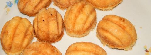 печенье в форме на плите. Шаг 8