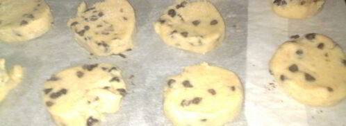 печенье в шоколадных каплях. Шаг 4