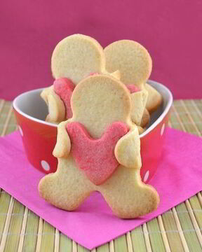 Простое печенье на 14 февраля