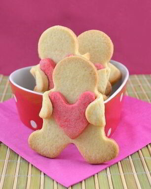 Простое печенье на 14 февраля