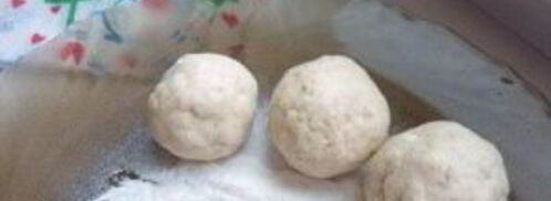 рождественское печенье снежки. Шаг 9