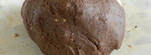 шоколадно-ореховое печенье с сюрпризом. Шаг 6