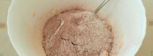 шоколадное печенье с кунжутом. Шаг 2