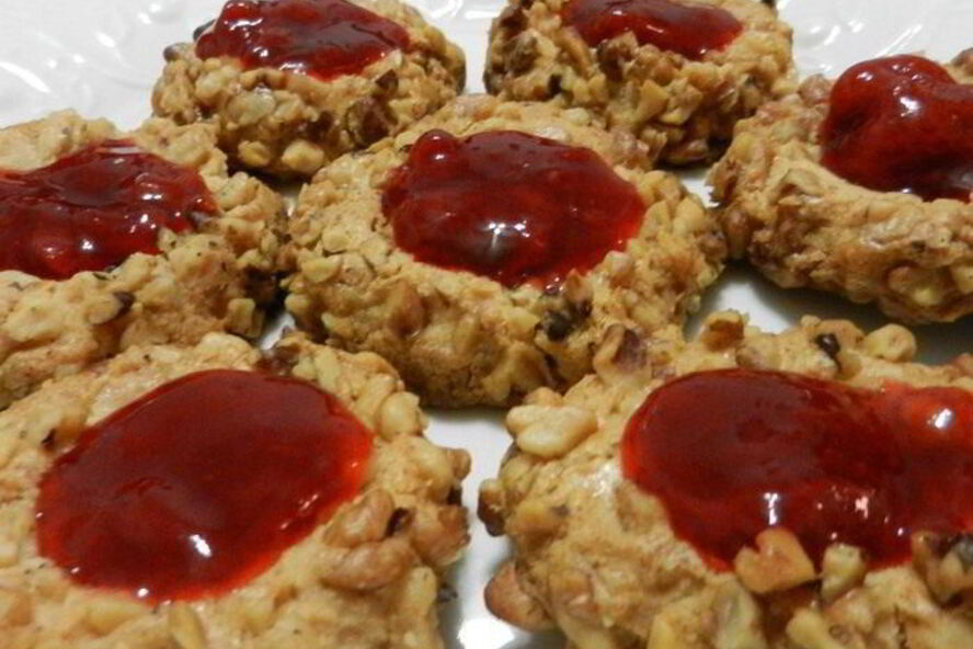 Рецепт шведского печенья с джемом