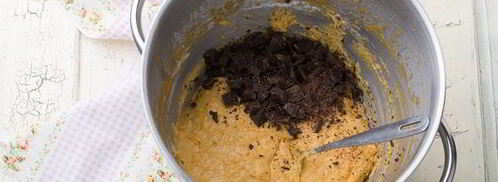 тыквенное печенье с хрустящими отрубями. Шаг 4