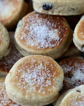 Уэльское печенье на сковороде