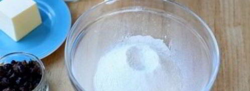 уэльское печенье на сковороде. Шаг 2